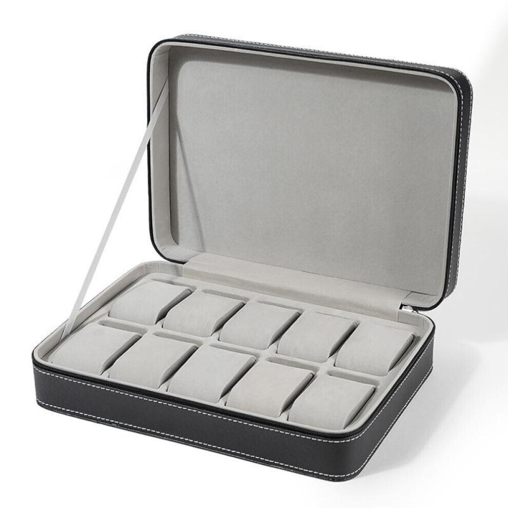 Maxpower (10 Grids) Mens 6 10 12 Grids Pu Leather Watch Display Case Collection Storage Holder Box Not,Specified