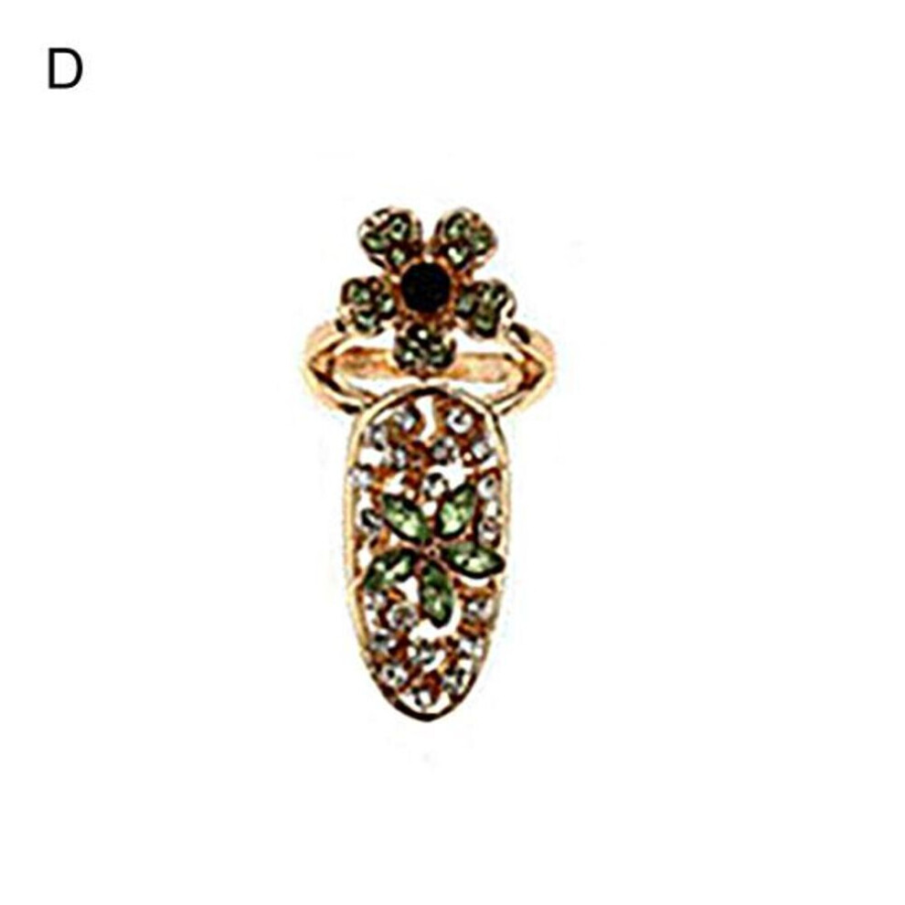 Maxpower (D) Practical Women Nail Ring Non-Deforming Durable Shiny Not,Specified