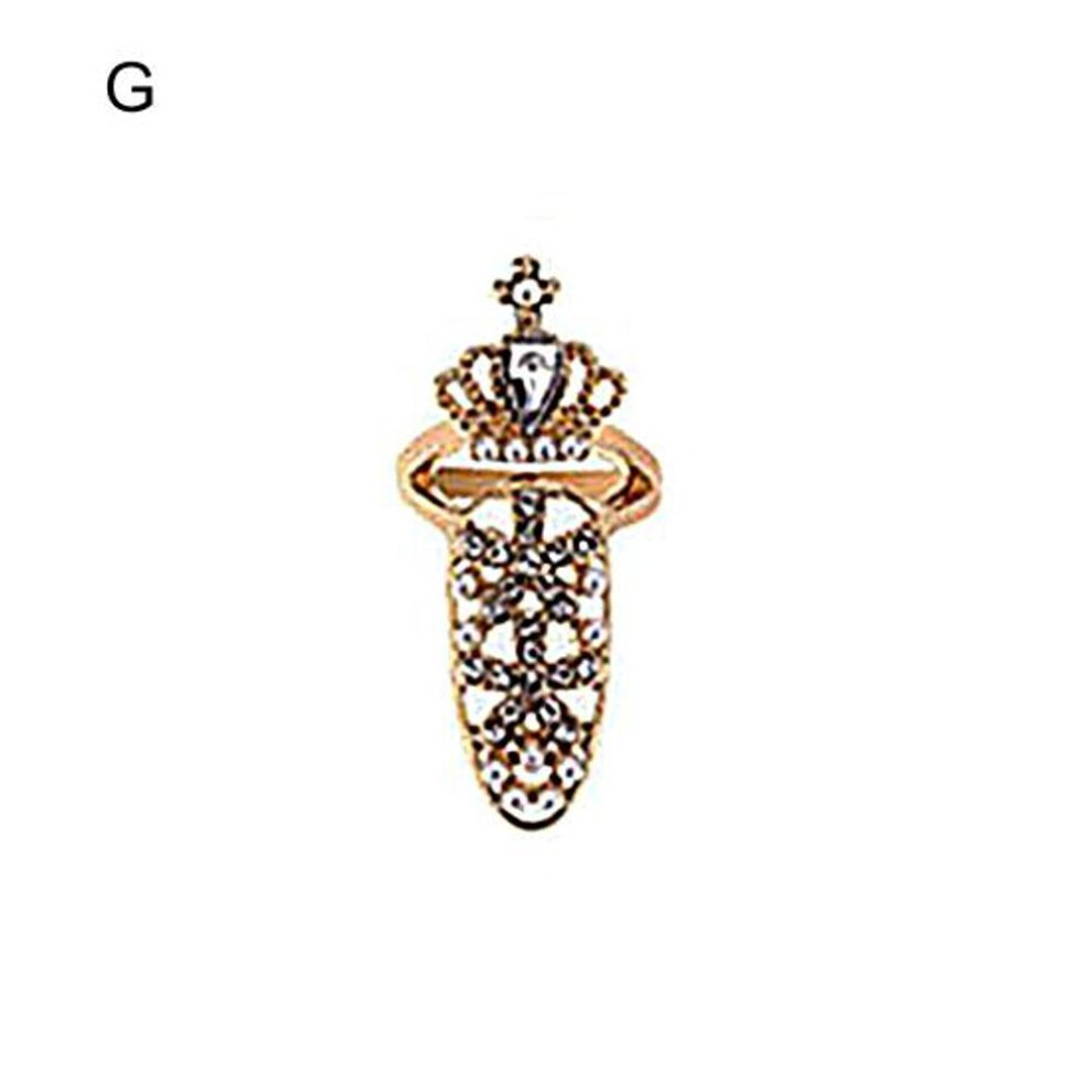Maxpower (G) Practical Women Nail Ring Non-Deforming Durable Shiny Not,Specified