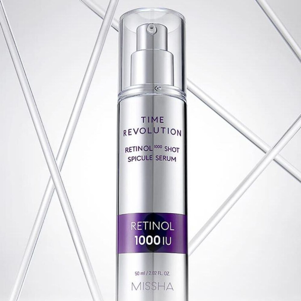 [missha] Time Revolution Retinol 1000 Shot Spicule Serum 50ml