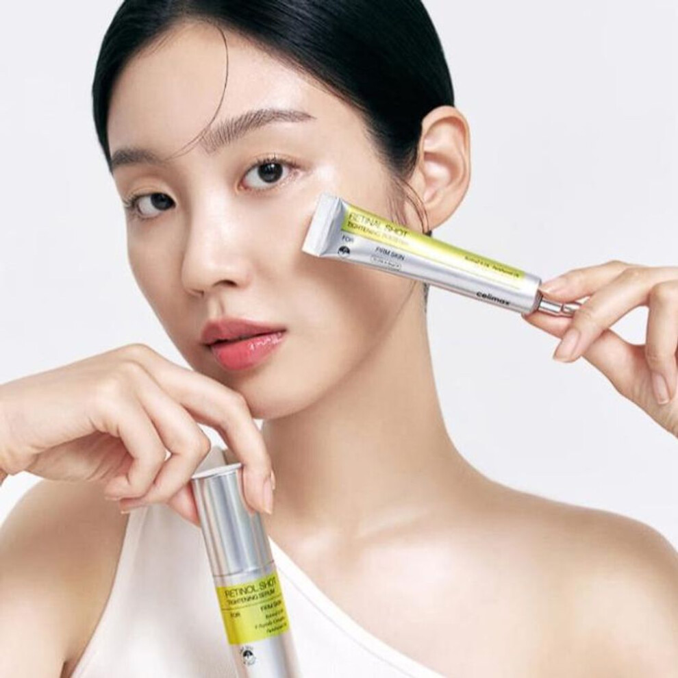 Celimax The Vita A Retinol Shot Tightening Serum | With Pure Vitamin A Retinol Peptide Pore Minimizer Wrinkles & Fine Lines Firmer Skin Anti