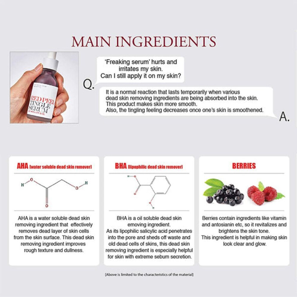 [so Natural] Red Peel Tingle Serum 35ml