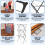 3 Tier Clothes Airer Horse Drying Stand Foldable Laundry Washing Rack 3