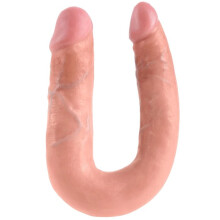 COCK ReALISTE DOUBLE KING FeTIDE EN U TROUBLE MOYENNEMENT CHAIR GODEMICHETS, GODE DOUBLES GODES