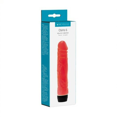 Me You Us Osiris Realistic Vibrator Pink 6 Inch 2