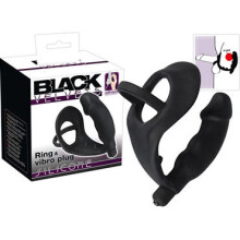 Black Velvets Vibrerende Penisring med Dildo