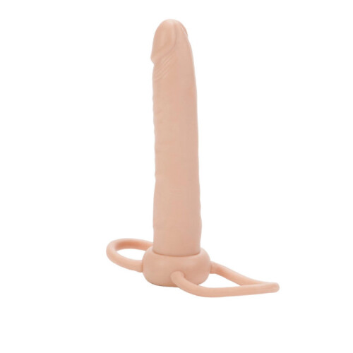CalExotics Accommodator Dual Penetrator Flesh 6 Inch 1