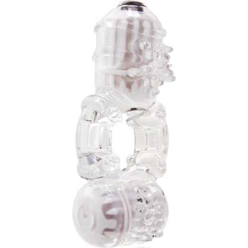 Screaming O The Big O2 Vibrating Cock Ring Clear 1
