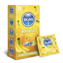Skins Condoms Banana 12 Pack