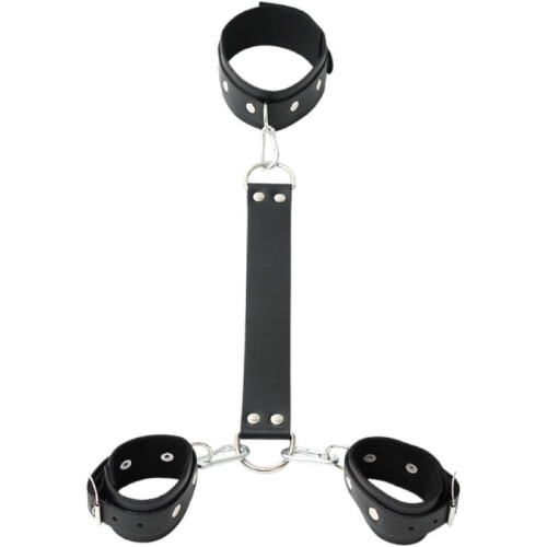 Leather Neck And Wrist Cuffs 1