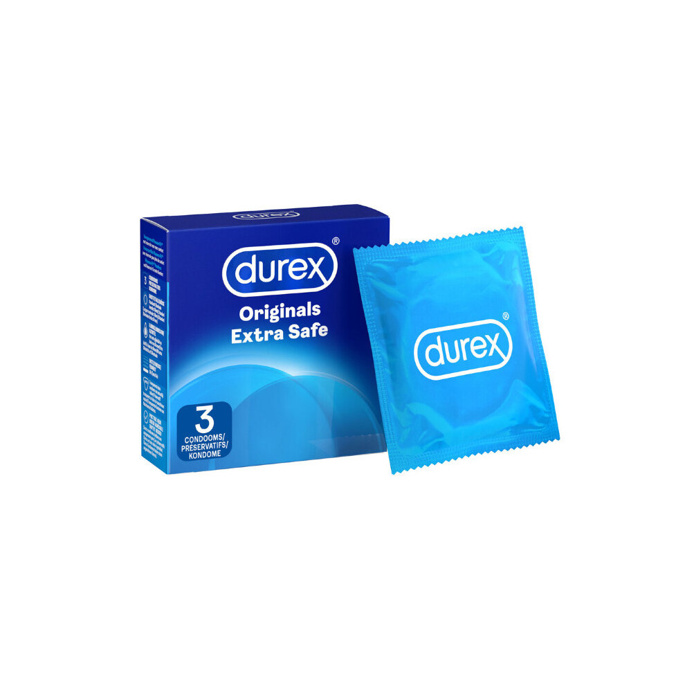 Durex Extra Safe Regular Fit Condoms 3 Pack