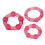 SEVEN CREATIONS - SET VAN DRIE ROZE PENIS RINGEN 2