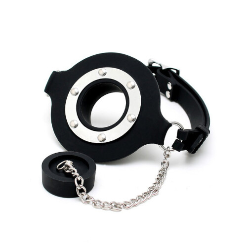 Mouth Gag With Opening And Stopper 1