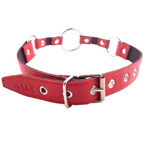 Rouge Garments O Ring Gag Red 2
