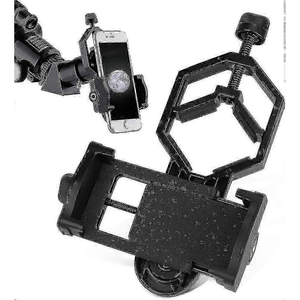 (As Show, One Size) Universal Portable Smartphone Adapter Digiscoping Photo Adapters For Telescopes. Zekai 5061429065495