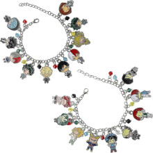 (103, One size) Heyone My Hero Academia Charm Bracelet,Fashion Novelty Cool Anime Manga Figure Cosplay Series friendship bracelets Lover jewelry birthday Gifts for Gi