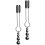 Adorn Triple Bead Nipple Clamp Set 1