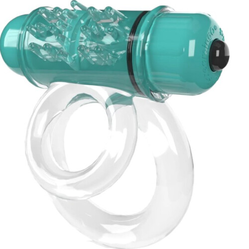 Screaming O 4B Deep Rumbling DoubleO 6 Vibrating Cock Ring Kiwi 1