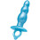 b-Vibe Bounce Beaded Silicone Butt Plug 4.4 Inch 1