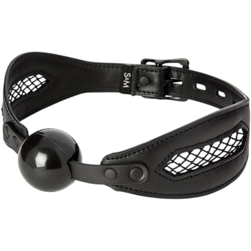 S&M Fishnet Ball Gag