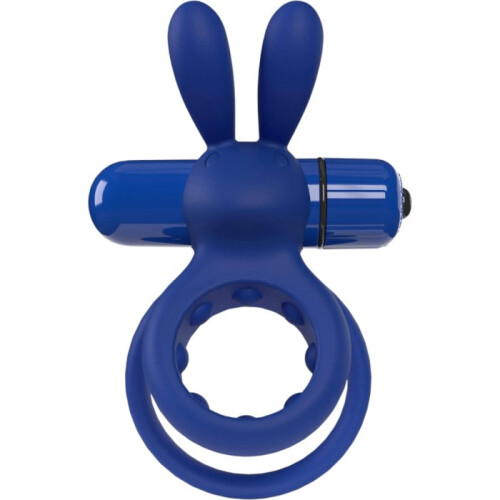 Screaming O 4B Deep Rumbling Ohare Vibrating Rabbit Cock Ring Blueberry