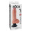 GODE VIBRANT KING COCK BALLS 8” REALISTIC BLANC 6