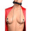 Silicone Bit Gag with Nipple Clamps 2
