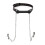 Silicone Bit Gag with Nipple Clamps 1