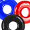 Oxballs Ringer Max Stretchy Cock Ring Set Multicolour (3 Pack) 2