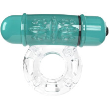 Screaming O 4B Deep Rumbling OWow Vibrating Cock Ring Kiwi