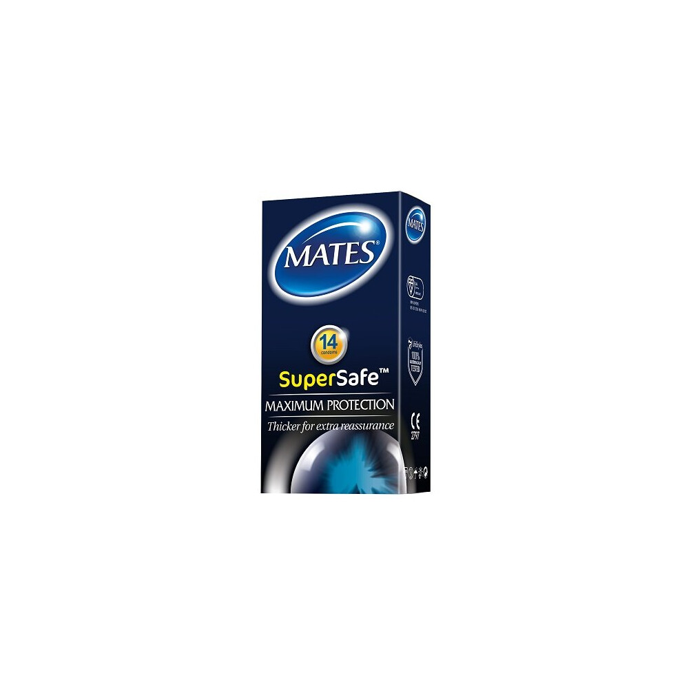 Mates Super Safe Condoms 14 Pack