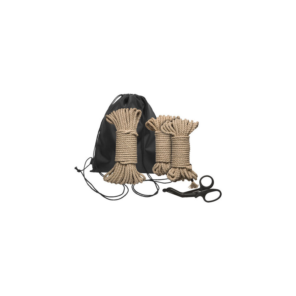 Kink Bind And Tie Initiation 5 Piece Hemp Rope Kit