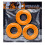 Oxballs Fat Willy Jumbo Cock Ring Set Orange (3 Pack) 6
