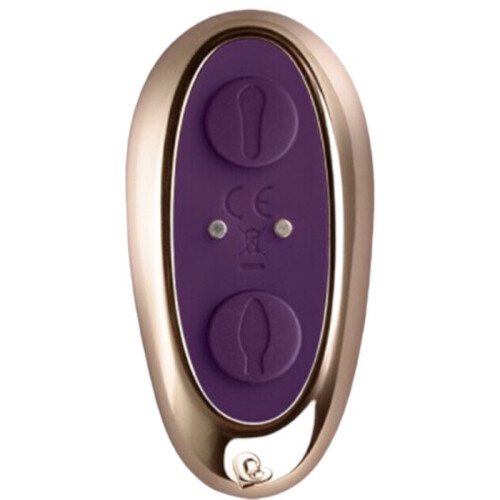 Rocks Off Cocktail Remote Control Couple's Butt Plug 2