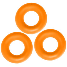 Oxballs Fat Willy Jumbo Cock Ring Set Orange (3 Pack)