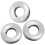 Oxballs Fat Willy Jumbo Cockring Set Clear (3 Pack) 1