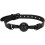 Diamond Collection Beginner's Friendly Ball Gag - Black 1