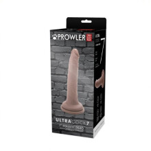 Prowler RED Ultra Realistic Cock 7 Inch Powerful Suction Cup Dildo - Caramel