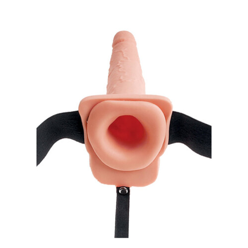 Pipedream Hollow Squirting Strap-On 7.5 Inch 1