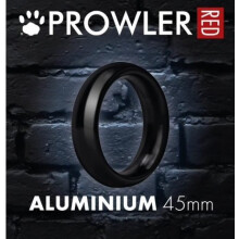 Prowler RED Aluminum Penis Ring Black 45mm