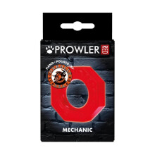 Prowler RED By Oxballs Mechanic Nut-Shaped Cock Ring Medical Grade Silicone Red