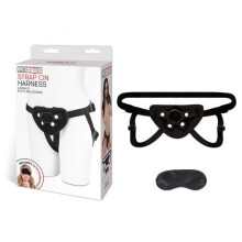 Lux Fetish Strap-On Harness Black