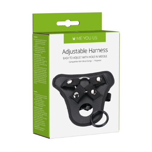 Me You Us Black Adjustable Harness 2