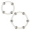 CALEXOTICS - STAHLPERLEN-SILIKONRING-SET 1