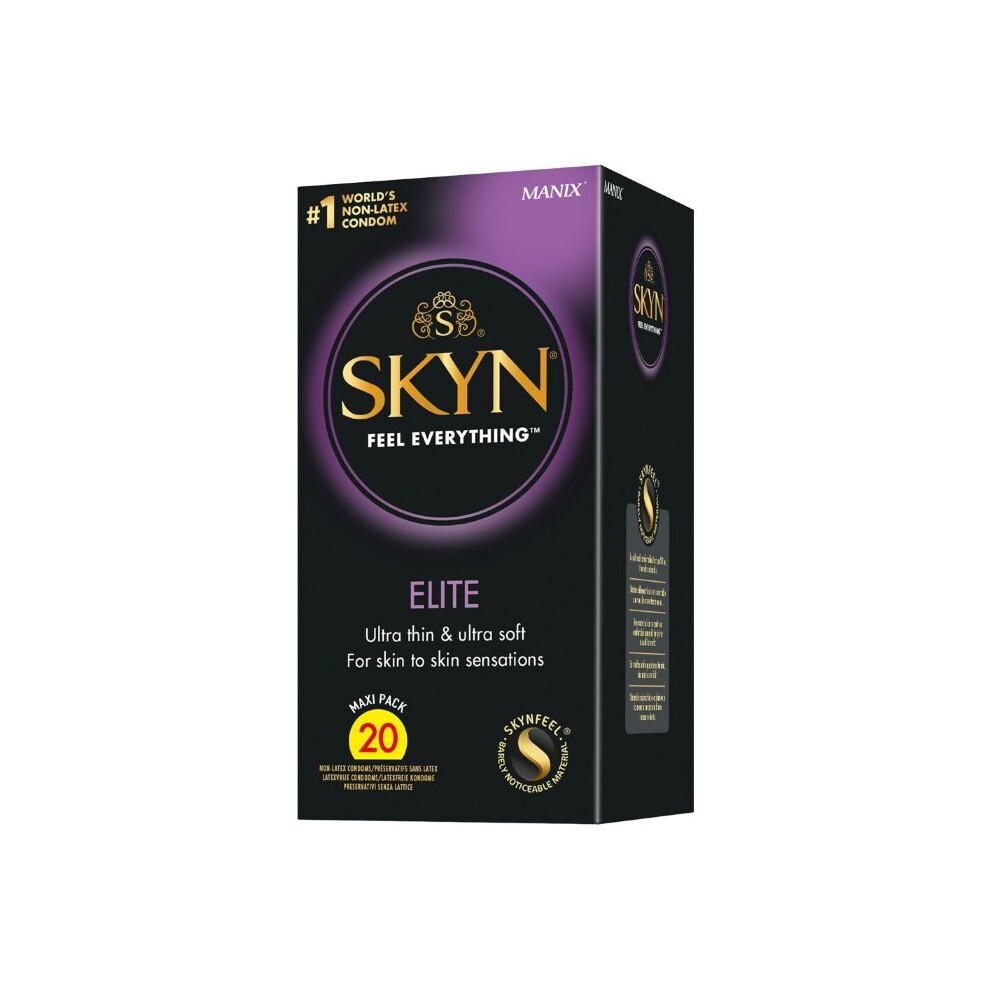 Skyn Elite Non-Latex Condoms 20 Pack