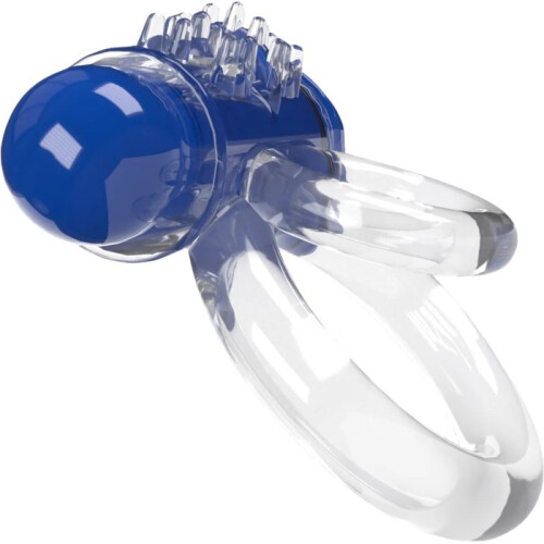 Screaming O 4B Deep Rumbling DoubleO 6 Vibrating Cock Ring Blueberry 2