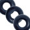 Oxballs Ringer Silicone Cock Ring Special Edition Night (3 Pack) 2
