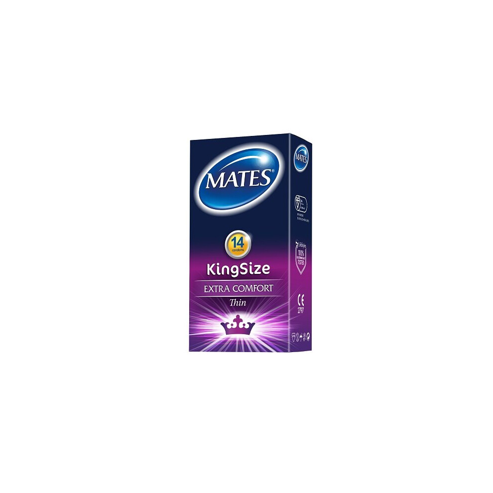 Mates King Size Condoms 14 Pack