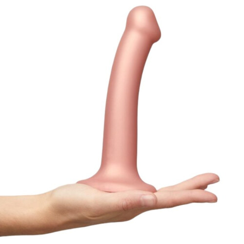 Strap-On-Me Mono Density Dildo Old Rose 7 Inch 1