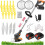 Metal Blade Strimmer Cordless Grass Edger Lithium 1